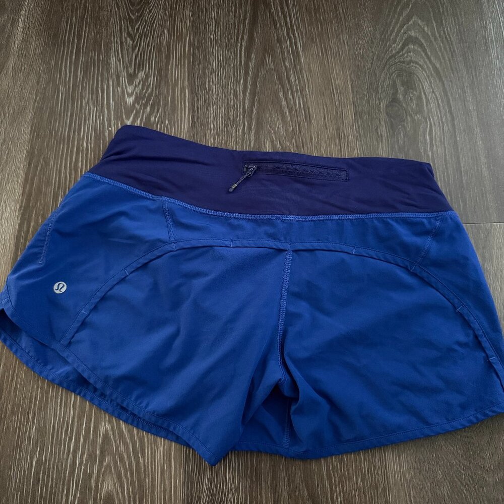 lululemon Shorts Womens Size 4 Blue